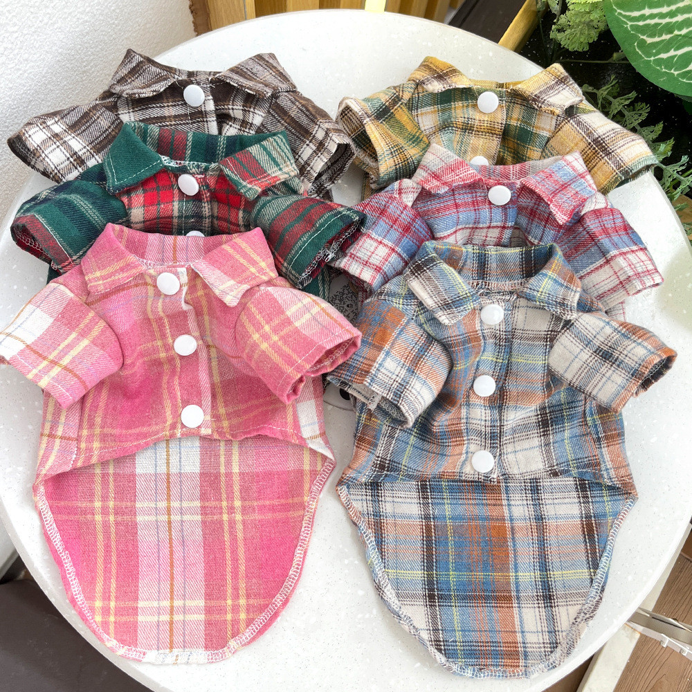 中大型犬狗狗猫咪柯基柴犬衬衫猫西装礼服宠物衣服狗用品泰迪服装