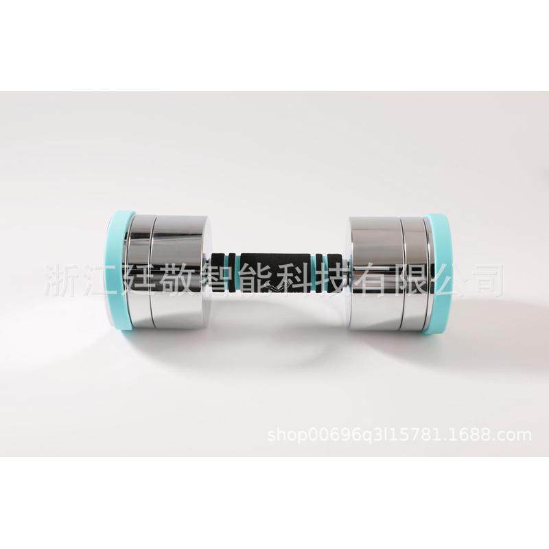 电镀纯钢小哑铃健身锻炼器材可调节哑铃女士家用杠铃哑铃男士重量