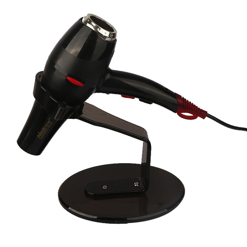 厂家定制吹风机座式不锈钢收纳架桌面风筒架子浴室置物架电吹风架