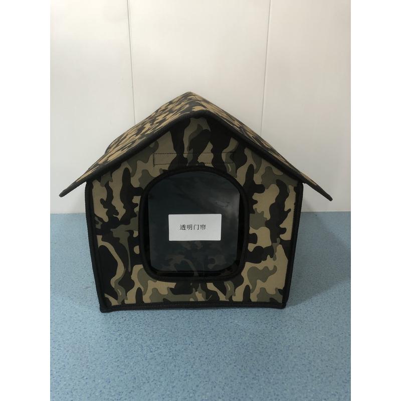 室外猫窝狗屋防水宠物笼流浪猫屋防雨狗窝猫房子别墅帐篷四季通用