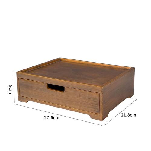 酒店洗漱台脚树脂物品盒牙刷牙膏梳子摆放整理收纳带抽屉耗品盒