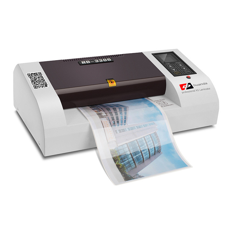 热销家用办公a3Ａ4纸过塑机相片批发塑封机焕达3306智能数控封塑