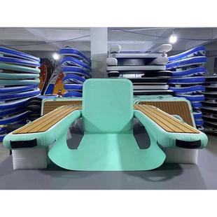 可定制充气浮台休闲娱乐充气可折叠户外桨板座椅