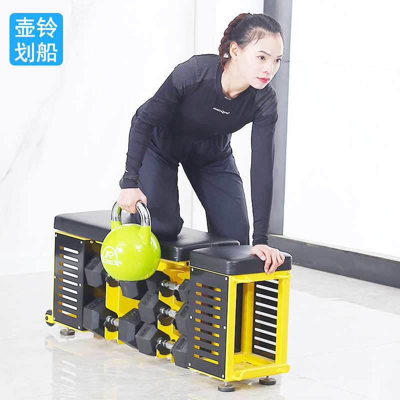 厂家直供仰卧板可调节可折叠家用健身器材健身房多功能收纳哑铃凳