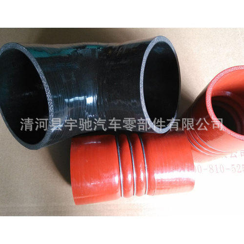 供应耐高温高压高品质钢丝夹布硅胶管可定、制加工异型硅胶管