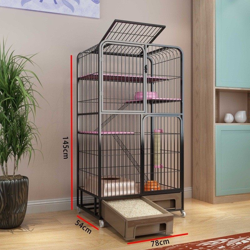 猫笼子猫别墅厕所一体家用室内超大自由空间猫窝二层三层四层带,宠物/宠物食品及用品,猫笼子/猫别墅,淘宝优惠券,粉丝福利购,淘宝优惠卷