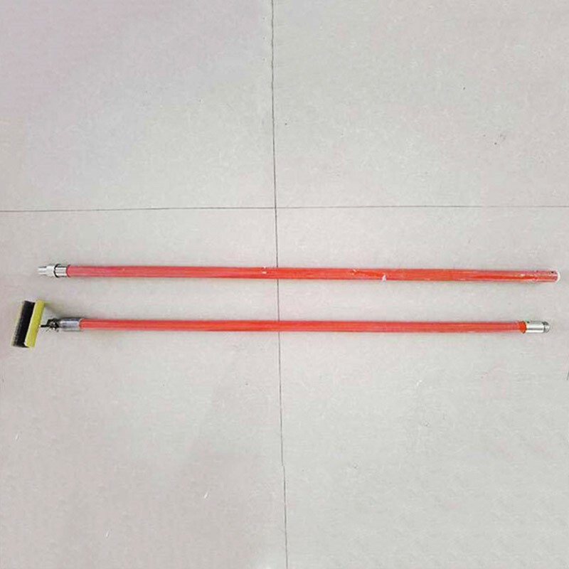 热销绝缘操作杆导线清扫刷2.5m绝缘导线刷2节c型导线刷高压线清扫