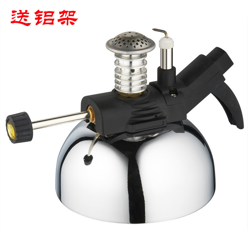 迷你户外充气体便携式瓦斯喷火炉煮茶咖啡虹吸摩卡壶加热本生喷灯