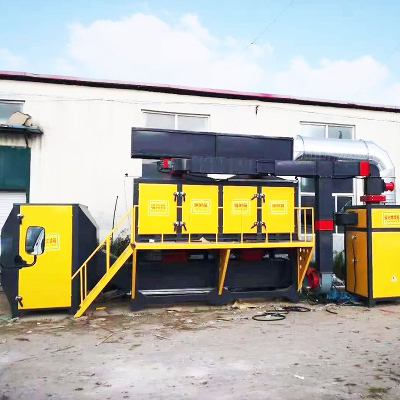 热销厂家供应燃烧催化设备喷漆房废气处理工业废气rco催化燃烧一