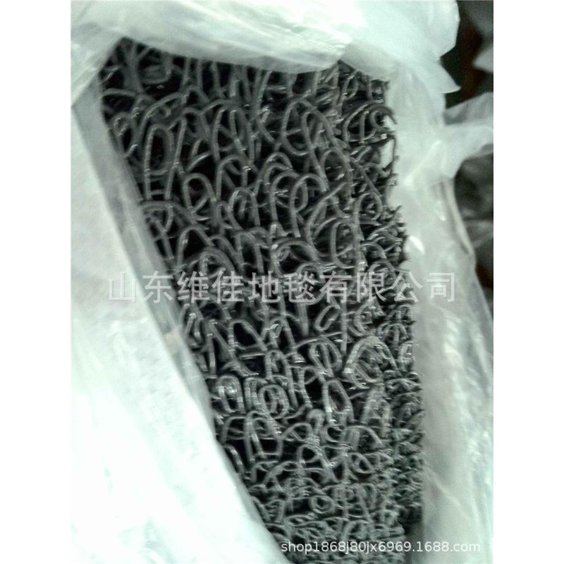 pvc透底丝圈无底镂空防滑垫地毯卷材通底卫生间游泳池地垫镂空
