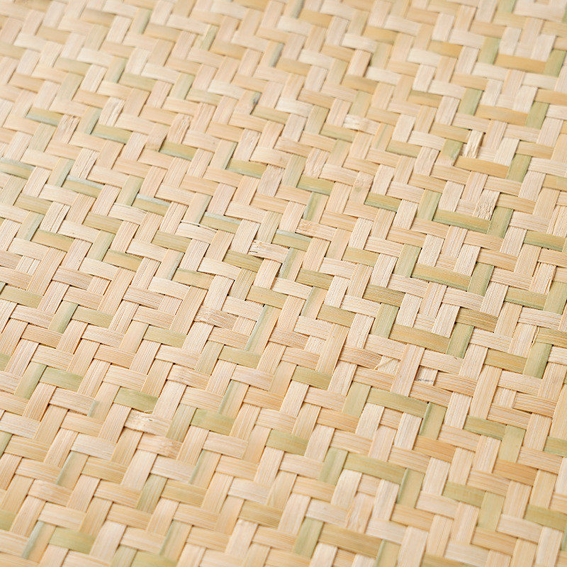 热销徽竹轩手工制作竹编竹匾圆竹簸箕晾晒簸箕装饰竹制品家用竹匾