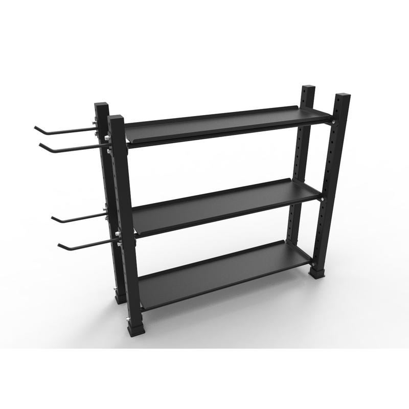 健身房教瑜伽馆哑铃运动小器械收纳架子私置物架小工具储物架