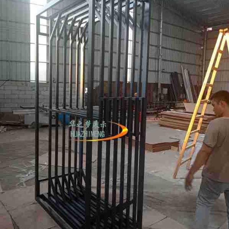 瓷砖展示架750*1500推拉式双面石材木板架子展示大理石uv样品架