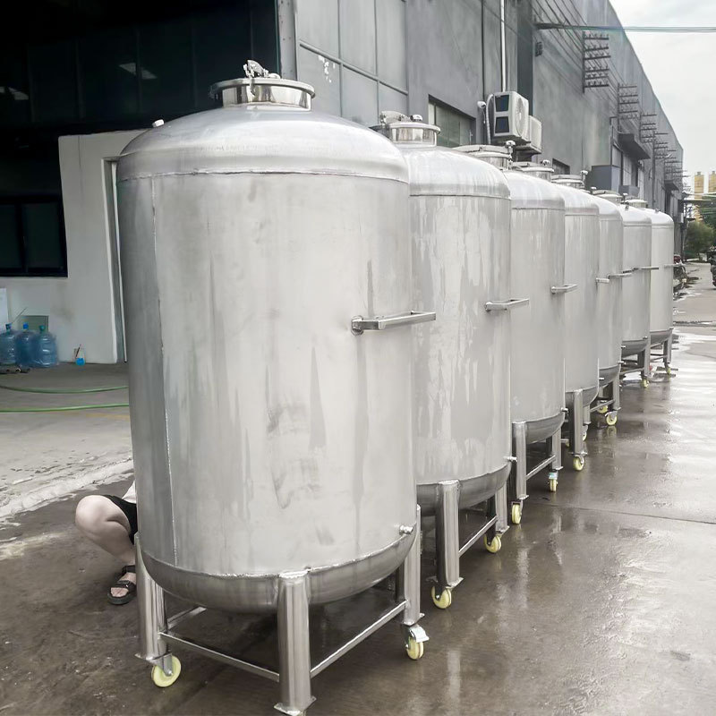 304不锈钢储罐储罐压力容器搅拌罐气体液体罐食品级316不锈钢立式