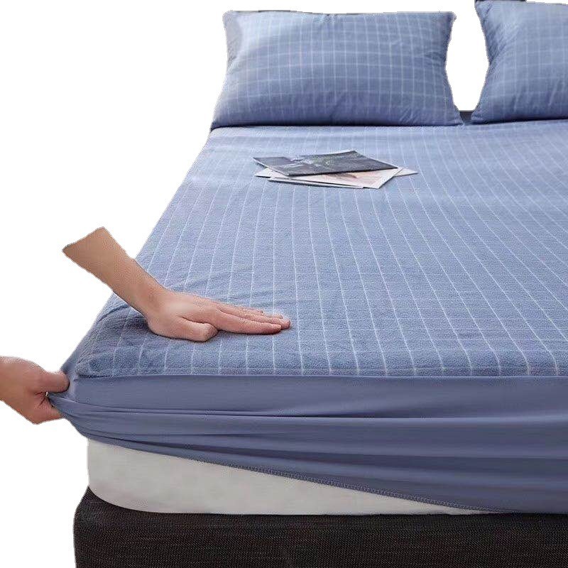 w1yp可洗单件床罩全包隔尿垫透气防螨虫防水床笠加厚床单床套1.2m