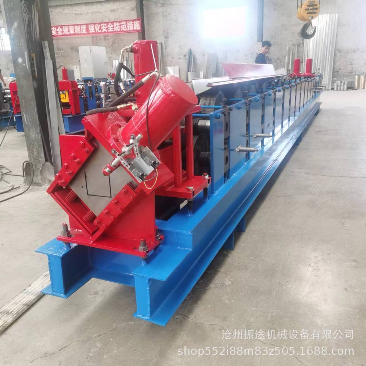 热销u型地磅底梁生产成型机辊压设备金属成型设备压瓦机