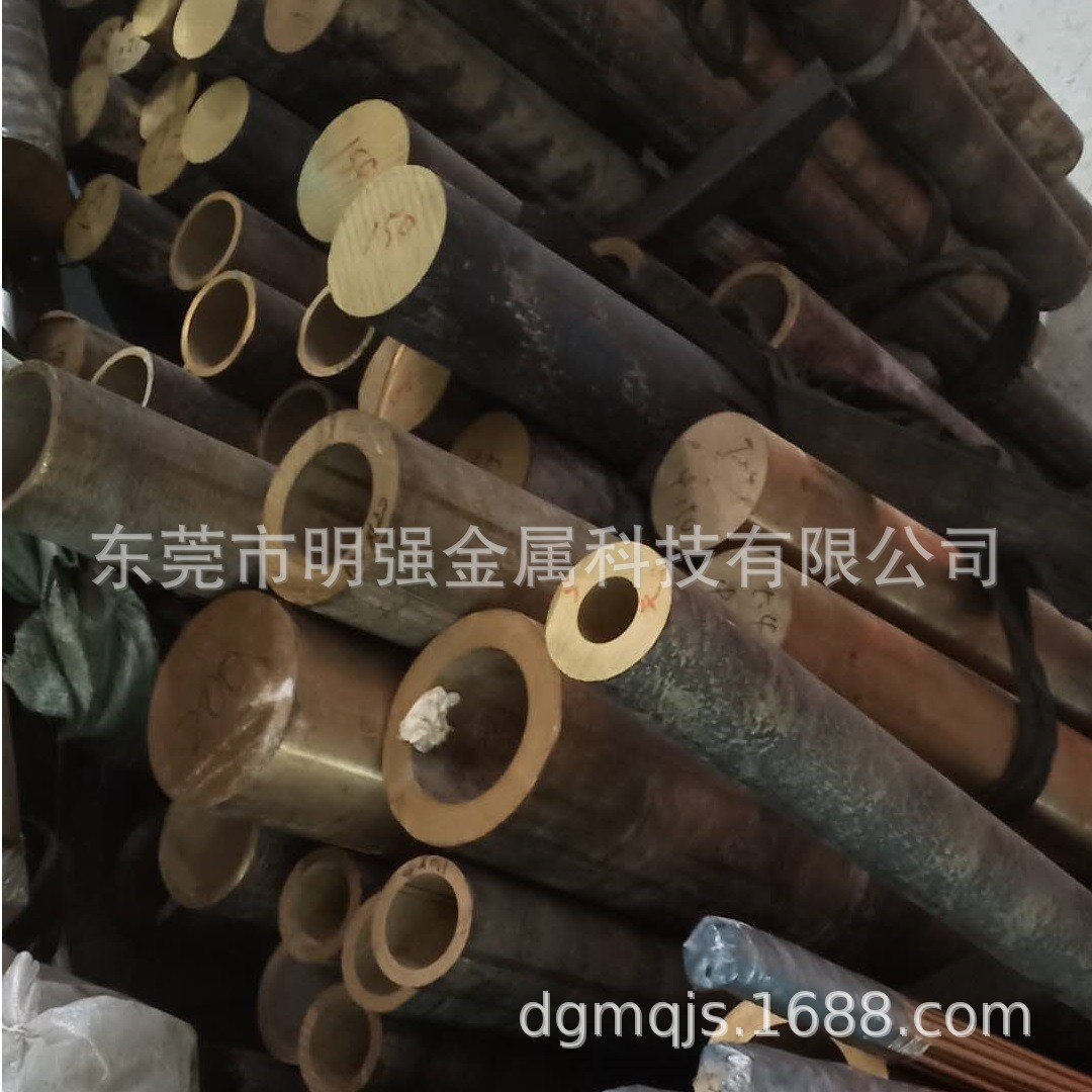 h65黄铜方管空心毛细铜管切割精密厚壁铜管外径2-10mm黄铜管