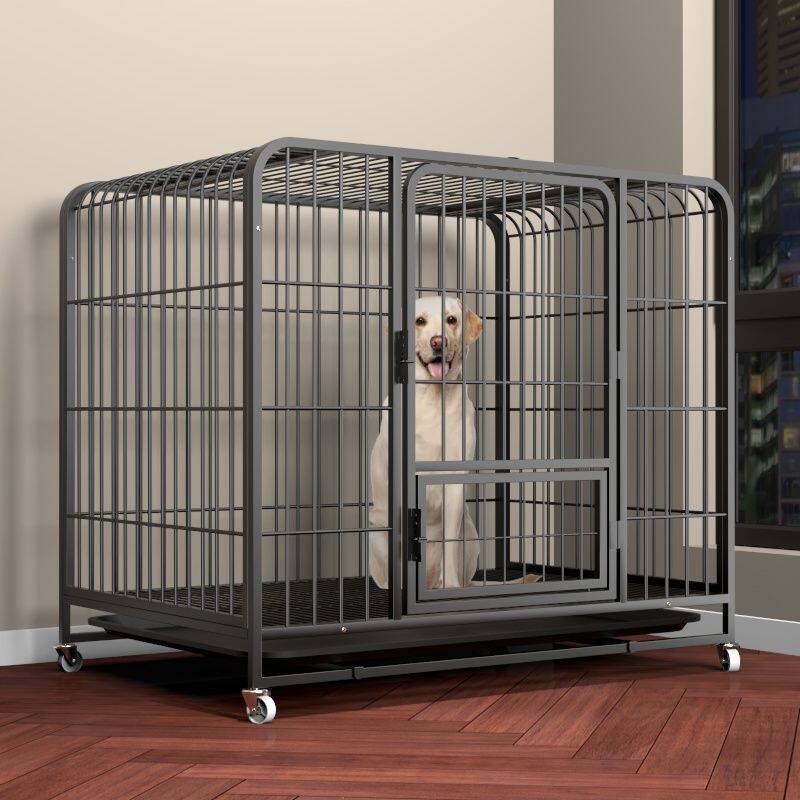 中型犬大型犬狗笼子加粗室内狗笼带厕所金毛边牧德牧拉布拉多