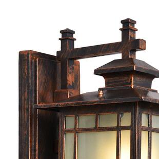 日式小房子户外防水壁灯阳台过道室外灯具新中式门廊院子防潮壁灯