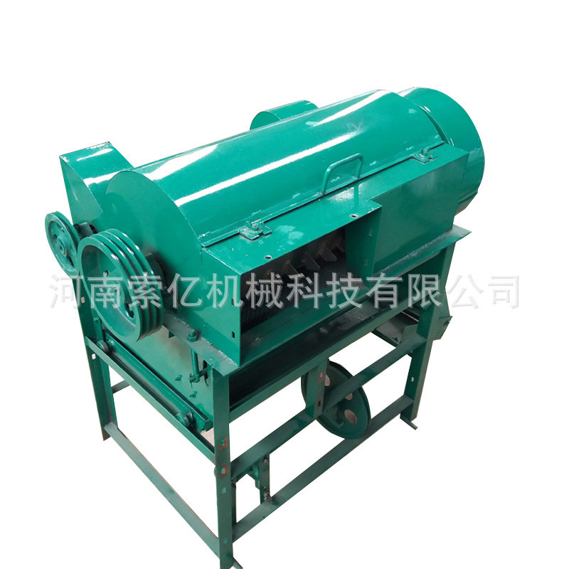 家用油菜脱粒机手推式谷物稻类脱粒打籽机小型大豆高粱脱粒机