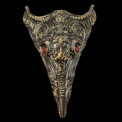 热销万圣节朋克瘟疫医生鸟嘴面具长鼻派对假面舞会子鸟嘴cosplaym