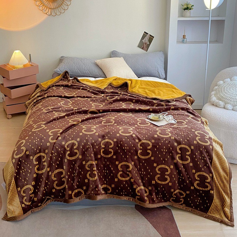 y0ez批发防静电法兰绒毯子床单被子加厚冬季毛毯铺床双层单人珊瑚