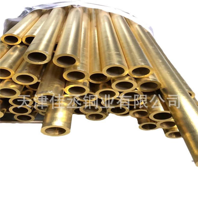 黄铜管h59h62大口径厚壁切割黄铜方管铜管加工机械设备铜套管