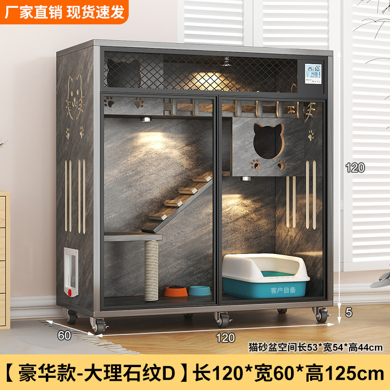 猫别墅猫窝大号猫柜猫舍猫屋家用室内猫笼子大型猫木质猫猫房子柜