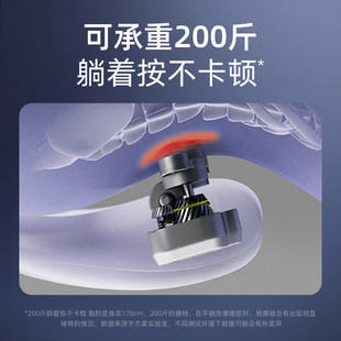 方柔腰部按摩器加热大功率家用背部揉捏枕头腰靠垫送父母健康礼物