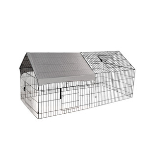 鸡笼家用大型鸡笼批发移动兔笼大号铁丝农场户外家禽养殖笼子