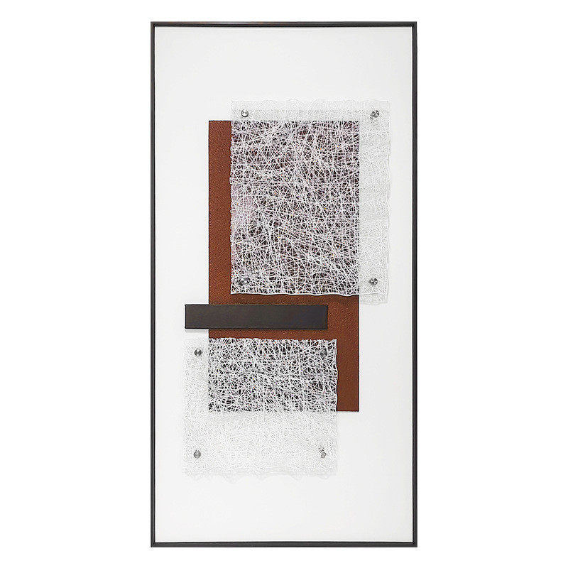 立体北欧简约装饰画墙面家装饰品画轻奢客厅挂画高级感玄关壁画3d