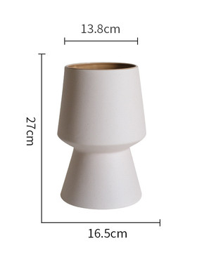 莫少女色粉色系兰迪公主设计师软装样板房北欧式台面花器陶瓷花瓶