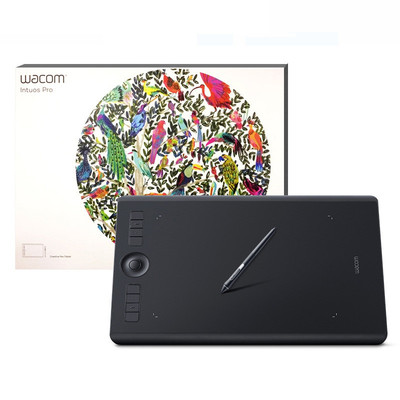 热销wacompth660k0/k1pth-860k0数位板手绘板电脑绘画板无线小号