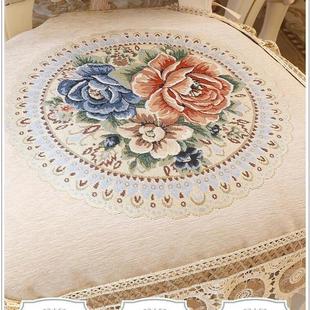 欧式餐椅套罩椅子家用垫座椅防滑背巾坐垫屁垫靠椅垫桌布四季新款