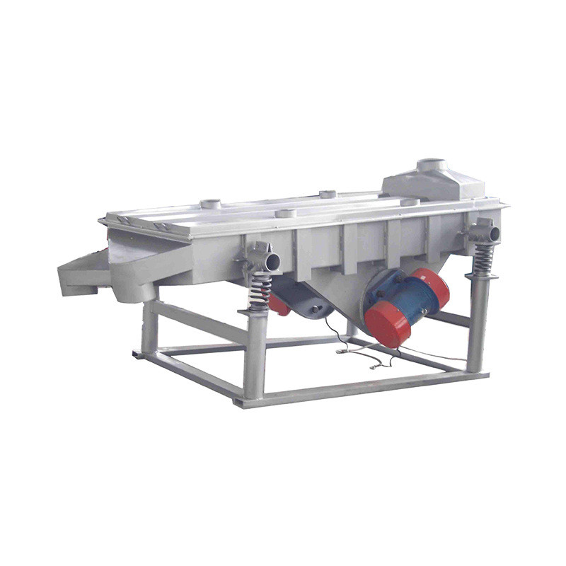 0618两层筛网接触物料不锈钢直线筛小型直线振动筛