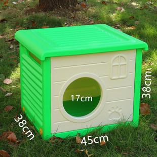 流浪猫窝户外四季通用冬季保暖猫屋别墅房子防雨狗窝猫咪室外批发