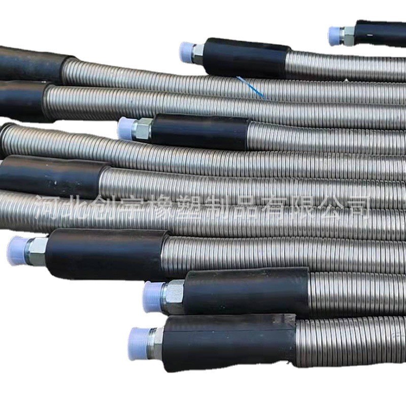 批发石油钻探胶管由壬连接钻探胶管缠绕高压水龙带钻井油田钻井管