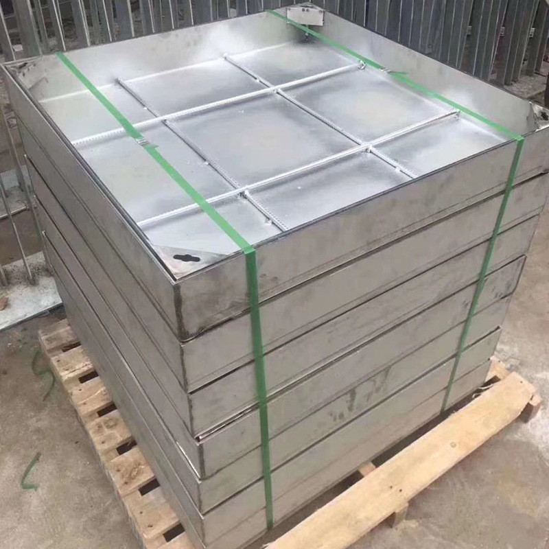 热销深圳隐形市政道路不锈钢井盖批发井盖井盖排水下沉雨水窖井盖