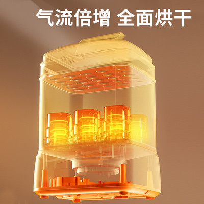 小壮熊奶瓶消毒器带烘干二合一婴儿消毒柜宝宝专用一体蒸汽消毒机