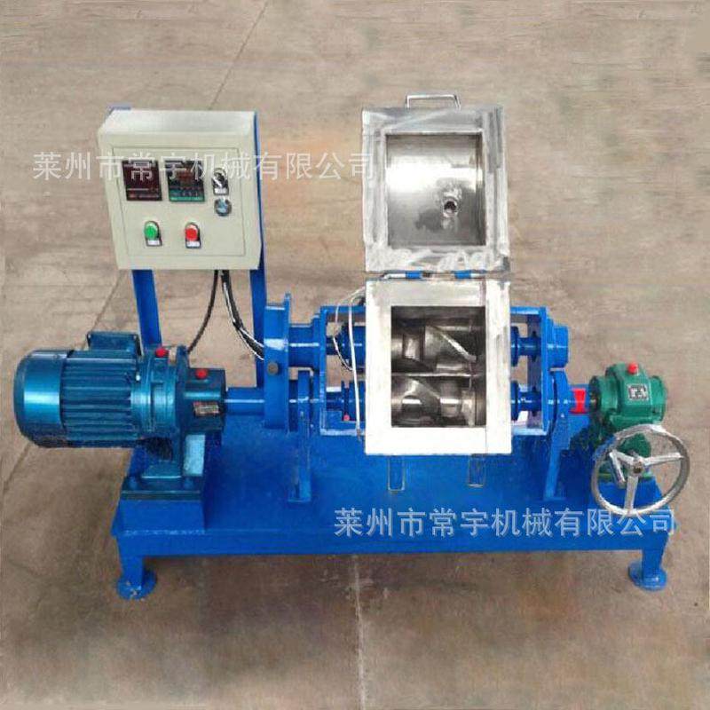 热销小型真空单层捏合机 液压翻缸捏合机 不锈钢电加热实验室捏合