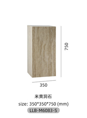 kbq1中古大理石石柱子风洞底座雕塑摆件台落地玄关装饰展台岛台