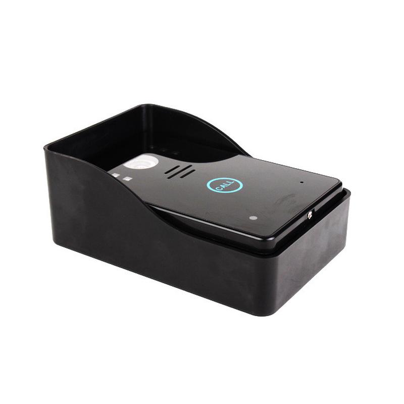 7寸无线可视门铃触摸发安全防水无线门铃一对三批按键