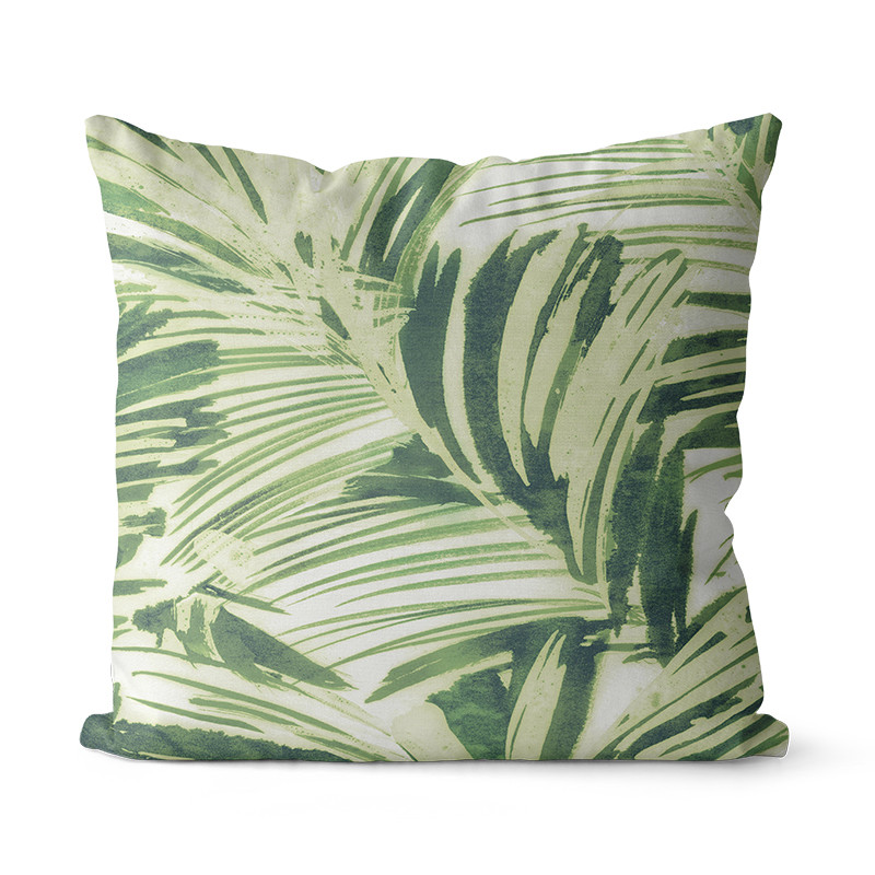 aza3床头靠背复古棉麻抱枕沙发靠垫简约美式汽车腰枕午休大抱枕套