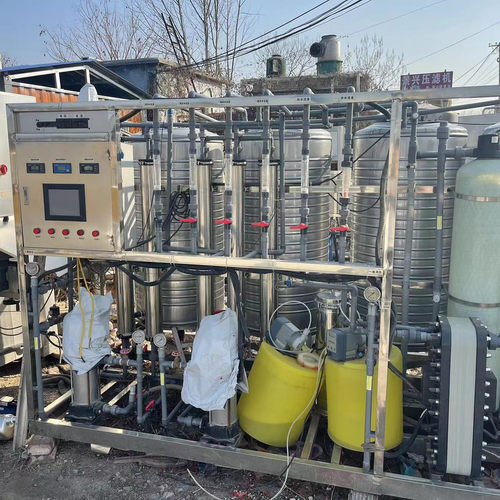 全自动软化水处理设备不锈钢材质水厂净化反渗透设备水处理设备