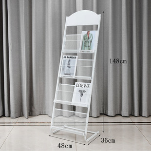 报刊架杂志架单页架书架展示架宣传资料架书报架置物架收纳架落地