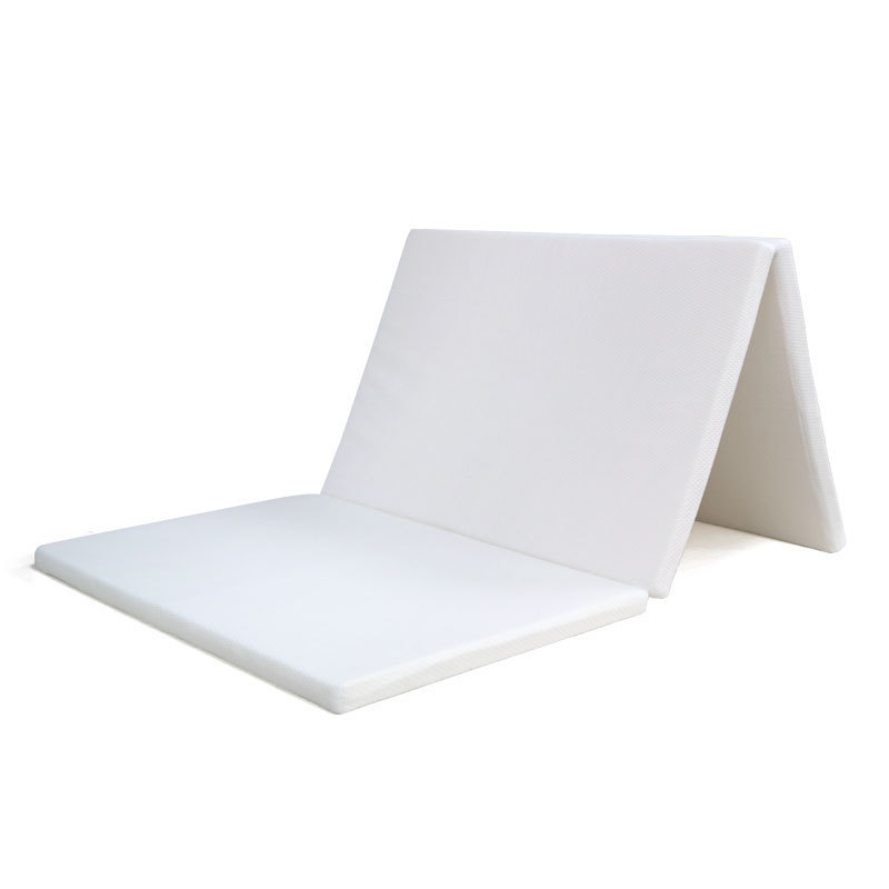 三折折叠床垫幼儿园海绵床垫单人办公室午休地铺垫子学生宿舍褥子