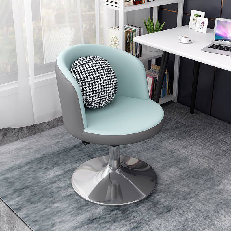 jry1电脑椅移动带轮升降椅子久坐升降式旋转椅子圆盘底座房间可调