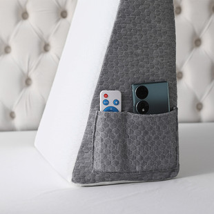 床头靠垫三角靠枕头卧室楔形枕斜坡枕防胃酸流反记忆枕