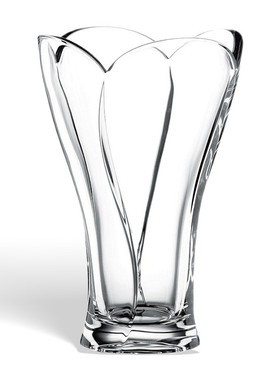 热销德国进口花瓶赫曼水晶玻璃奈家用水养插花瓶装饰品摆件