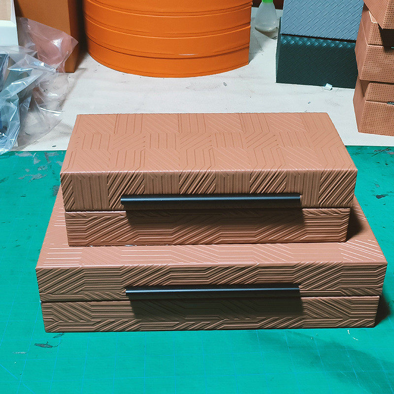 新中式木质皮革首饰盒书房卧室梳妆台装饰盒样板房间软装饰品摆件,畜牧/养殖物资,特种养殖设备,淘宝优惠券,粉丝福利购,淘宝优惠卷